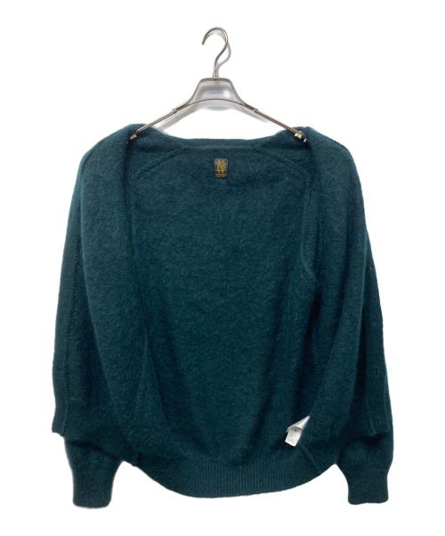 BATONER（バトナ―）BATONER (バトナ―) PURE MOHAIR CARDIGAN グリーン サイズ:SIZE 3の古着・服飾アイテム