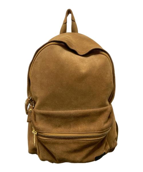 PORTER（ポーター）PORTER (ポーター) 5525gallery (ゴーゴーニーゴーギャラリー) スウェードデイパック ブラウンの古着・服飾アイテム