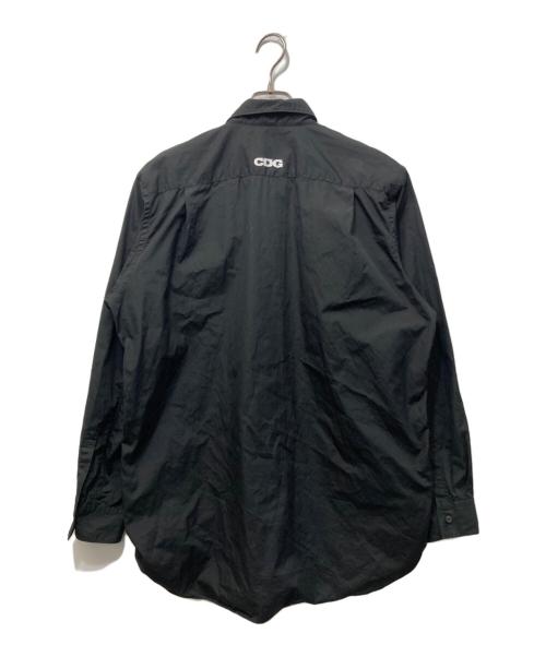 CDG（シーディージー）CDG (シーディージー) バックロゴL/Sシャツ ブラック サイズ:SIZE Lの古着・服飾アイテム