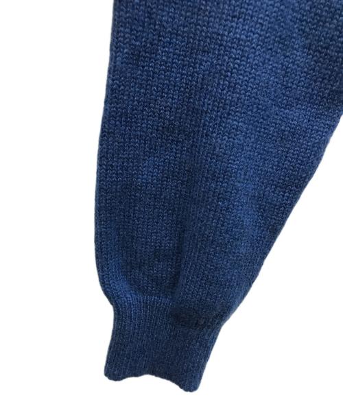 JIL SANDER（ジルサンダー）JIL SANDER (ジルサンダー) 襟付カシミヤカーディガン ブルー サイズ:SIZE 36の古着・服飾アイテム