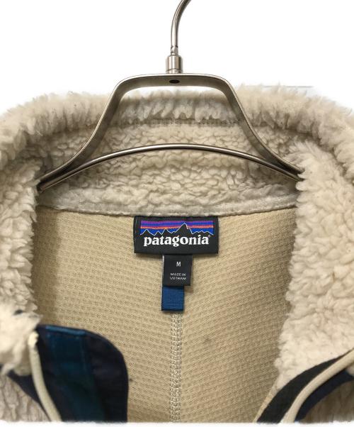 Patagonia（パタゴニア）Patagonia (パタゴニア) クラシック レトロX フリースジャケット アイボリー サイズ:SIZE Mの古着・服飾アイテム