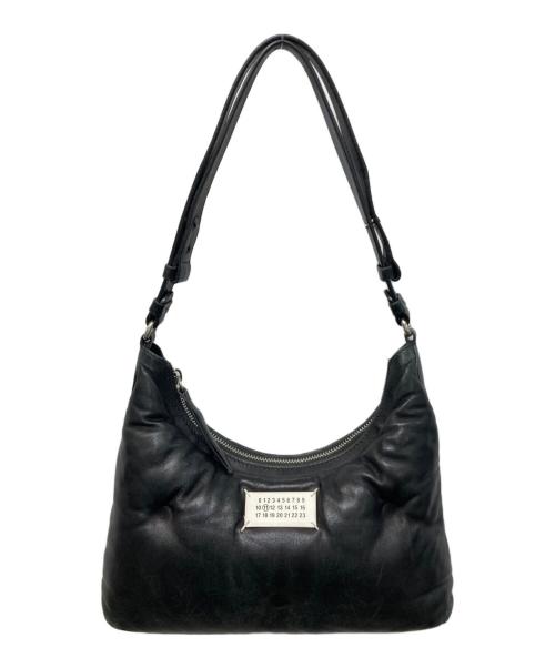 Maison Margiela（メゾンマルジェラ）Maison Margiela (メゾンマルジェラ) GLAM SLAM HOBO SMALL  ハンドバッグ ブラックの古着・服飾アイテム