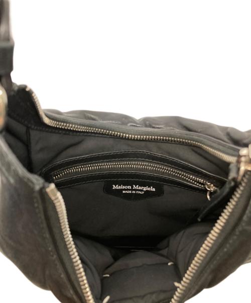 Maison Margiela（メゾンマルジェラ）Maison Margiela (メゾンマルジェラ) GLAM SLAM HOBO SMALL  ハンドバッグ ブラックの古着・服飾アイテム