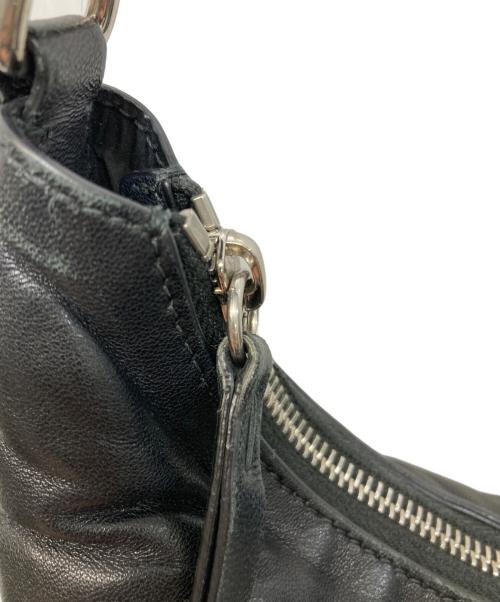 Maison Margiela（メゾンマルジェラ）Maison Margiela (メゾンマルジェラ) GLAM SLAM HOBO SMALL  ハンドバッグ ブラックの古着・服飾アイテム