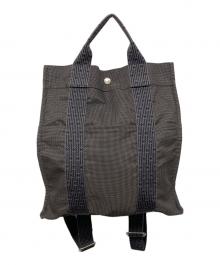 HERMES（エルメス）の古着「エールライン アドMM リュック」｜グレー