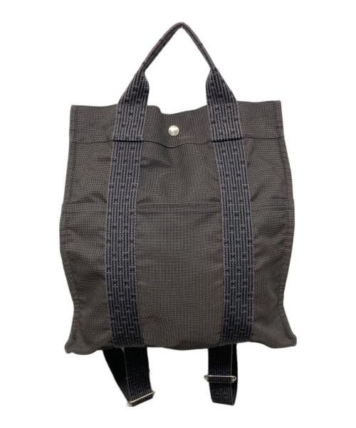 HERMES（エルメス）HERMES (エルメス) エールライン アドMM リュック グレーの古着・服飾アイテム
