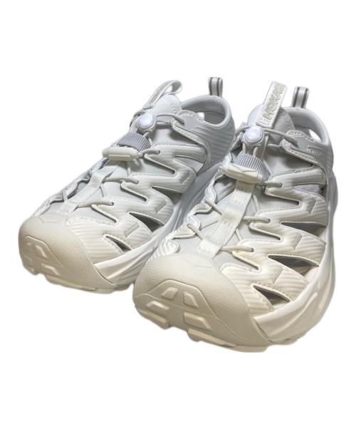 HOKAONEONE（ホカオネオネ）HOKAONEONE (ホカオネオネ) U HOPARA サンダル ホワイト サイズ:4の古着・服飾アイテム