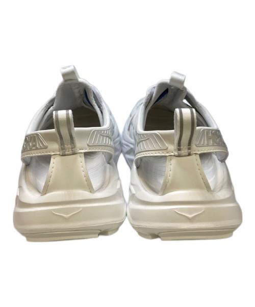 HOKAONEONE（ホカオネオネ）HOKAONEONE (ホカオネオネ) U HOPARA サンダル ホワイト サイズ:4の古着・服飾アイテム