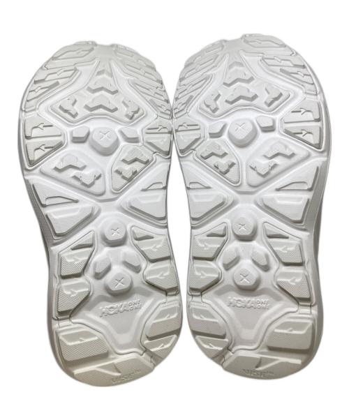 HOKAONEONE（ホカオネオネ）HOKAONEONE (ホカオネオネ) U HOPARA サンダル ホワイト サイズ:4の古着・服飾アイテム