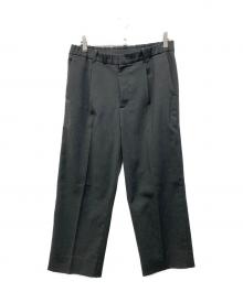 GOLDWIN（ゴールドウイン）の古着「ワンタックストレートパンツ」｜グレー