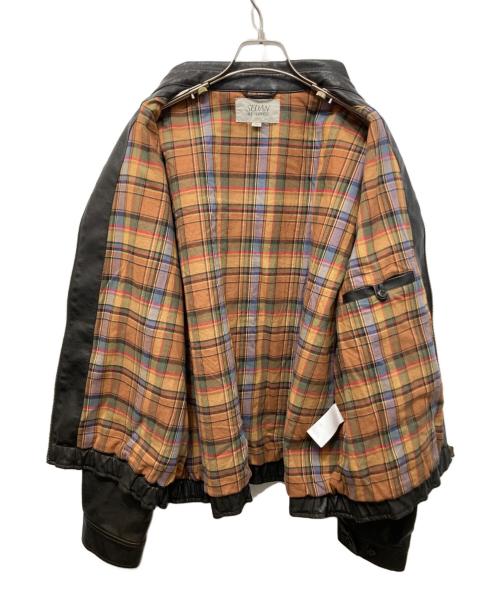 SEDAN ALL-PURPOSE（セダンオールパーパス）SEDAN ALL-PURPOSE (セダンオールパーパス) シンセティックレザー ジャケット ブラウン サイズ:XLの古着・服飾アイテム