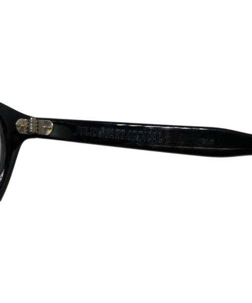 julius tart optical（ジュリアス タート オプティカル）julius tart optical (ジュリアス タート オプティカル) ARNEL 眼鏡フレーム ブラックの古着・服飾アイテム