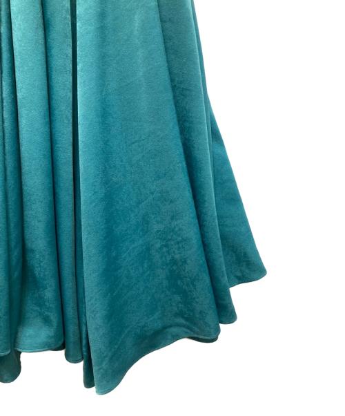 hazama（ハザマ）hazama (ハザマ) 踊らされる運命のワンピース グリーン サイズ:Lの古着・服飾アイテム