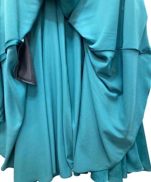 hazama（ハザマ）hazama (ハザマ) 踊らされる運命のワンピース グリーン サイズ:Lの古着・服飾アイテム