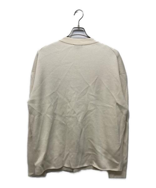 dunhill（ダンヒル）dunhill (ダンヒル) ウール シルク ダブルブレストジャケット ホワイト サイズ:Lの古着・服飾アイテム