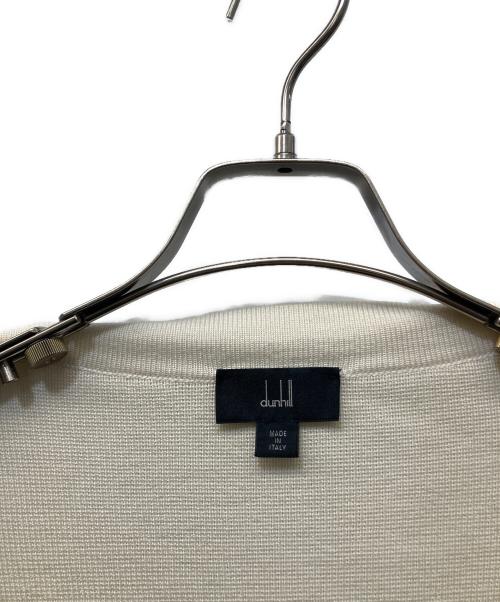dunhill（ダンヒル）dunhill (ダンヒル) ウール シルク ダブルブレストジャケット ホワイト サイズ:Lの古着・服飾アイテム