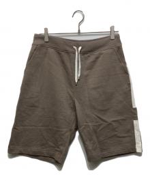 HERMES（エルメス）の古着「サイドラインスウェットハーフパンツ」｜ベージュ