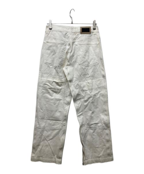 D&G（ディーアンドジー）D&G (ディーアンドジー) サイドジップデニムパンツ ホワイト サイズ:48の古着・服飾アイテム