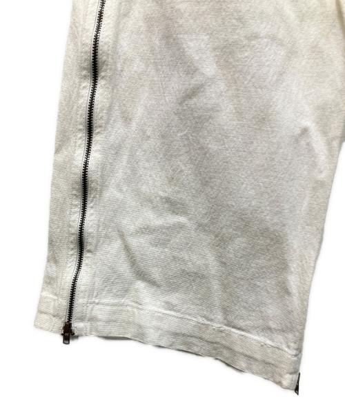 D&G（ディーアンドジー）D&G (ディーアンドジー) サイドジップデニムパンツ ホワイト サイズ:48の古着・服飾アイテム