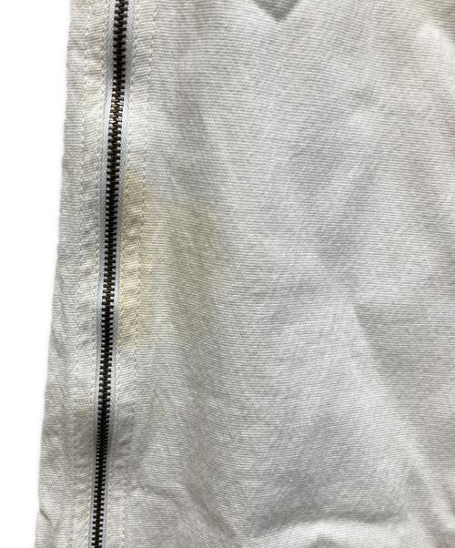 D&G（ディーアンドジー）D&G (ディーアンドジー) サイドジップデニムパンツ ホワイト サイズ:48の古着・服飾アイテム