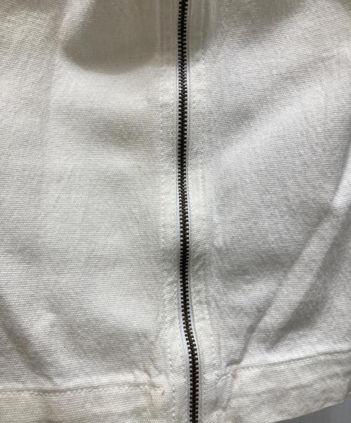 D&G（ディーアンドジー）D&G (ディーアンドジー) サイドジップデニムパンツ ホワイト サイズ:48の古着・服飾アイテム