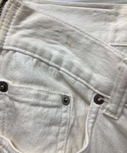 D&G（ディーアンドジー）D&G (ディーアンドジー) サイドジップデニムパンツ ホワイト サイズ:48の古着・服飾アイテム