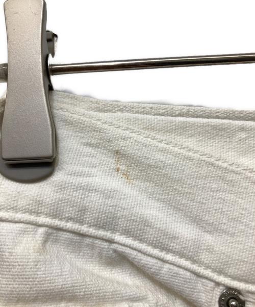 D&G（ディーアンドジー）D&G (ディーアンドジー) サイドジップデニムパンツ ホワイト サイズ:48の古着・服飾アイテム