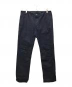 RRLダブルアールエル）の古着「ヘリンボーンデニムトラウザーパンツ」｜インディゴ