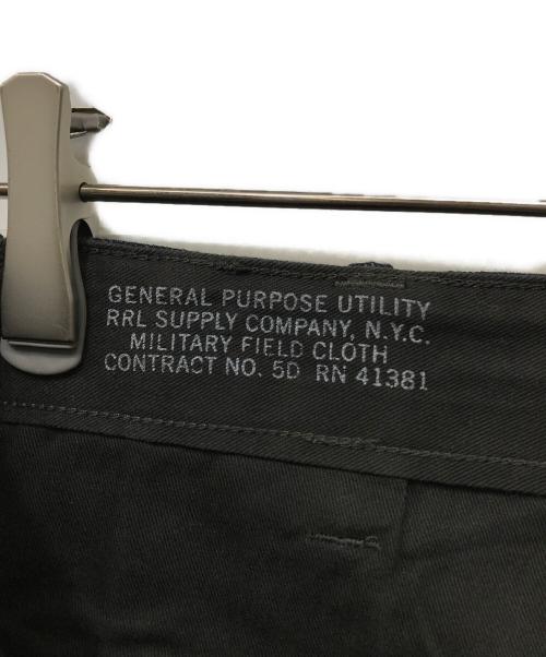 RRL（ダブルアールエル）RRL (ダブルアールエル) ヘリンボーンデニムトラウザーパンツ インディゴ サイズ:34の古着・服飾アイテム