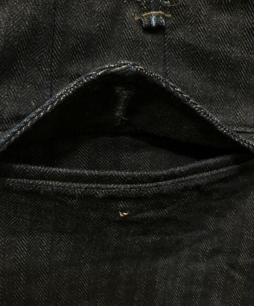 RRL（ダブルアールエル）RRL (ダブルアールエル) ヘリンボーンデニムトラウザーパンツ インディゴ サイズ:34の古着・服飾アイテム