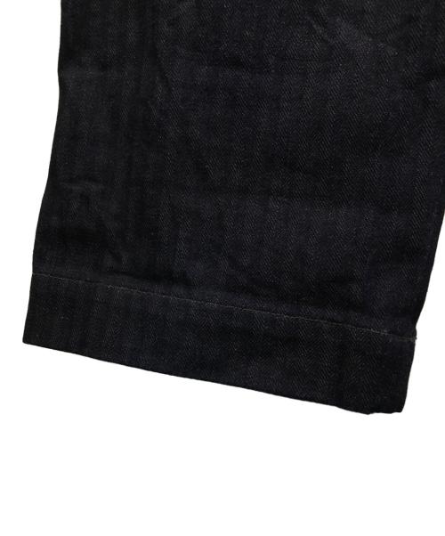RRL（ダブルアールエル）RRL (ダブルアールエル) ヘリンボーンデニムトラウザーパンツ インディゴ サイズ:34の古着・服飾アイテム