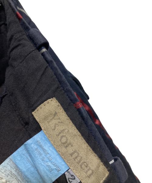 Y's for men（ワイズフォーメン）Y'S for men (ワイズフォーメン) ストライプワイドパンツ ネイビー サイズ:2の古着・服飾アイテム