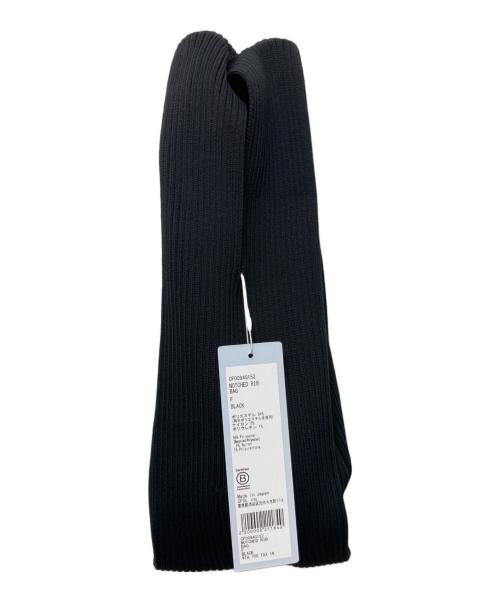 CFCL（シーエフシーエル）CFCL (シーエフシーエル) NOTCHED RIB BAG ブラック 未使用品の古着・服飾アイテム