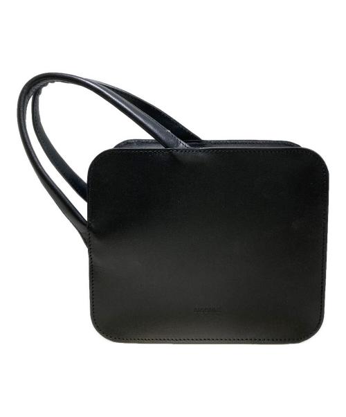 BIGOTRE（ビゴター）BIGOTRE (ビゴター) DINNER レザーミニハンドバッグ ブラックの古着・服飾アイテム