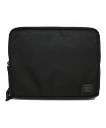 PORTER（ポーター）の古着「PC CASE(M)」｜ブラック