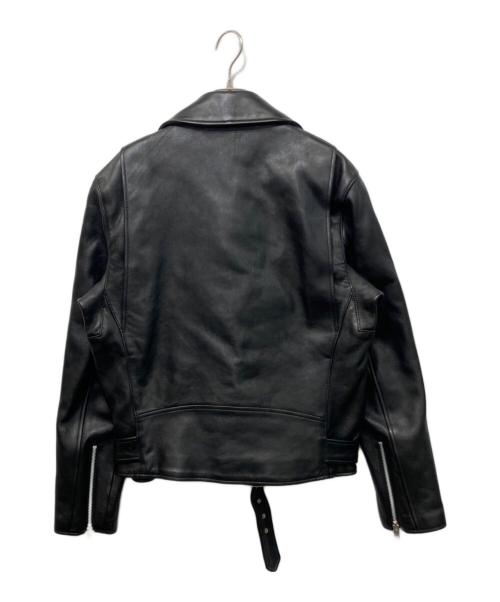 beautiful people（ビューティフルピープル）beautiful people (ビューティフルピープル) vintage leather riders jacket ブラック サイズ:42の古着・服飾アイテム