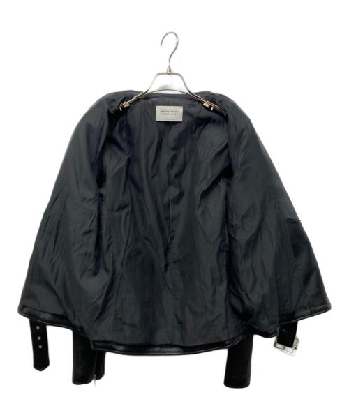 beautiful people（ビューティフルピープル）beautiful people (ビューティフルピープル) vintage leather riders jacket ブラック サイズ:42の古着・服飾アイテム
