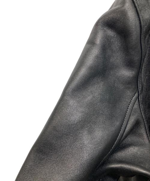 beautiful people（ビューティフルピープル）beautiful people (ビューティフルピープル) vintage leather riders jacket ブラック サイズ:42の古着・服飾アイテム
