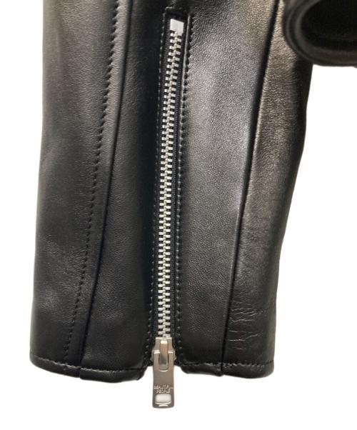 beautiful people（ビューティフルピープル）beautiful people (ビューティフルピープル) vintage leather riders jacket ブラック サイズ:42の古着・服飾アイテム