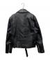 beautiful people (ビューティフルピープル) vintage leather riders jacket ブラック サイズ:42：80000円