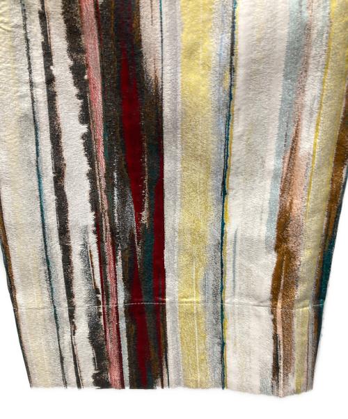 CABAN（キャバン）CABaN (キャバン) ストライプジャカード リバーシブルイージーパンツ グリーン サイズ:freeの古着・服飾アイテム