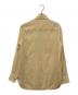 AURALEE (オーラリー) WOOL RECYCLE POLYESTER SHEER CLOTH SHIRT イエロー：10000円