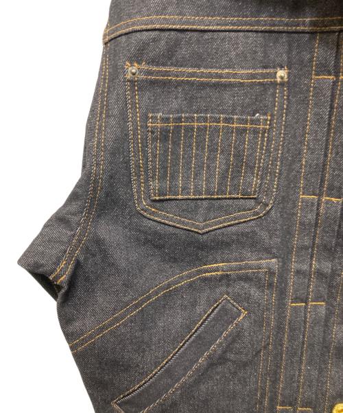 Ballsy.Brothers（ボールジーブラザーズ）Ballsy.Brothers (ボールジーブラザーズ) western short rigid denim jacket インディゴ サイズ:Ｍの古着・服飾アイテム