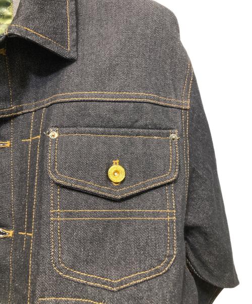 Ballsy.Brothers（ボールジーブラザーズ）Ballsy.Brothers (ボールジーブラザーズ) western short rigid denim jacket インディゴ サイズ:Ｍの古着・服飾アイテム