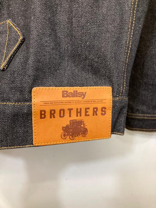 Ballsy.Brothers（ボールジーブラザーズ）Ballsy.Brothers (ボールジーブラザーズ) western short rigid denim jacket インディゴ サイズ:Ｍの古着・服飾アイテム