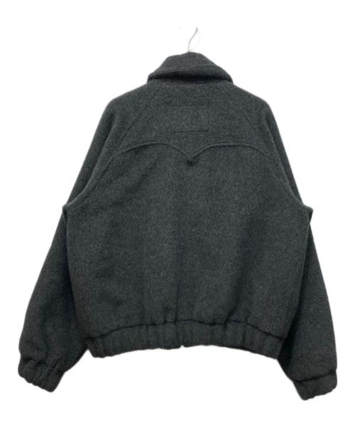 Ballsy.Brothers（ボールジーブラザーズ）BALLSY.BROTHERS (ボールジーブラザーズ) Shaggy western short length jacket グレー サイズ:Ｌの古着・服飾アイテム