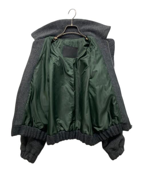 Ballsy.Brothers（ボールジーブラザーズ）BALLSY.BROTHERS (ボールジーブラザーズ) Shaggy western short length jacket グレー サイズ:Ｌの古着・服飾アイテム