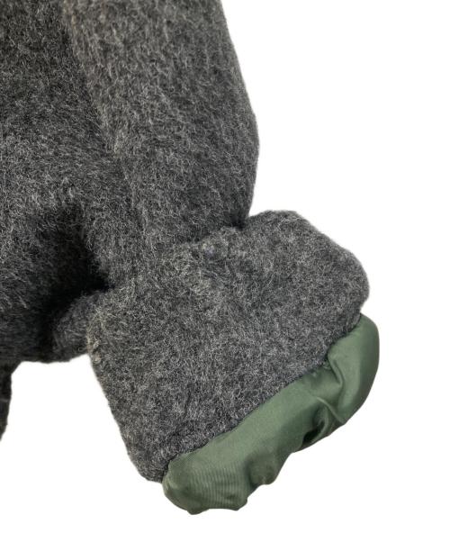 Ballsy.Brothers（ボールジーブラザーズ）BALLSY.BROTHERS (ボールジーブラザーズ) Shaggy western short length jacket グレー サイズ:Ｌの古着・服飾アイテム