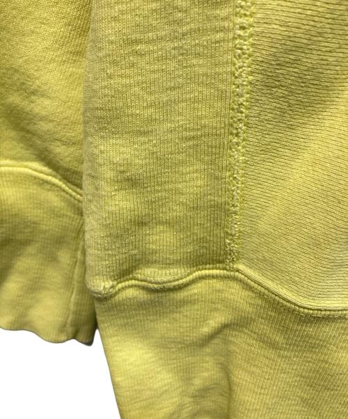 Champion（チャンピオン）Champion (チャンピオン) 90’S リバースウィーブクルーネックスウェット イエロー サイズ:Lの古着・服飾アイテム