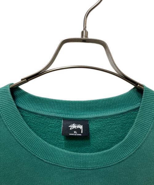 stussy（ステューシー）stussy (ステューシー) 3D Collegiate Applique(スリーディーカレッジエイトアップリケ)　 グリーン サイズ:XLの古着・服飾アイテム